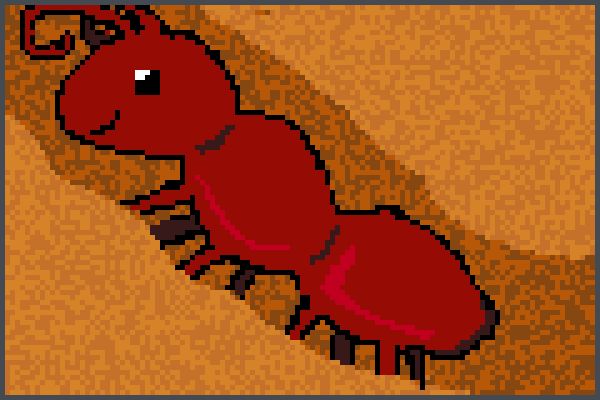 hormiga Pixel Art