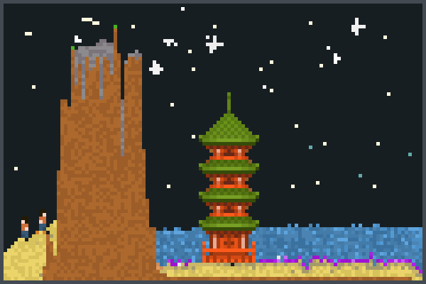 SKY=Light Pixel Art