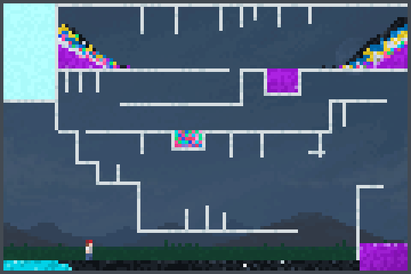 My easy parkour Pixel Art