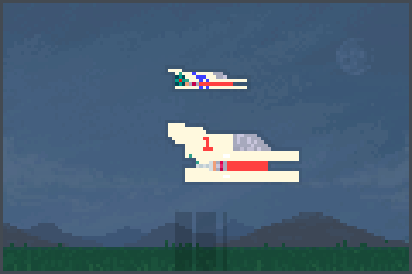 Rocket Ships! Pixel Art