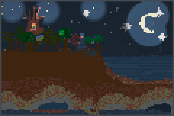 Silent Forest.. Pixel Art