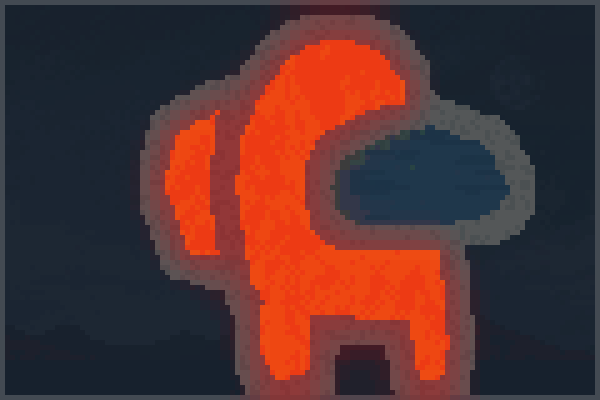 mr lava is sus Pixel Art