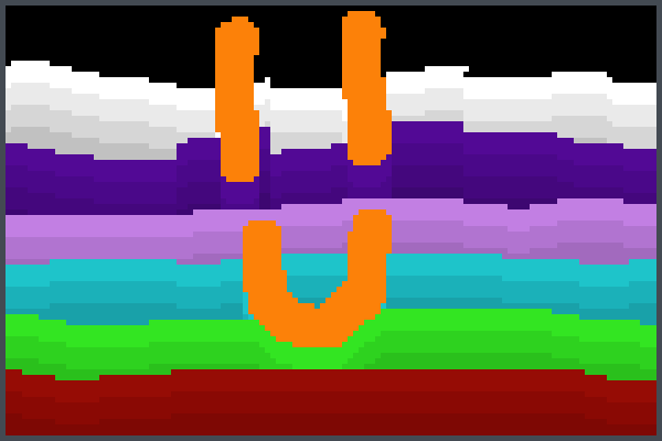 rambow smile Pixel Art