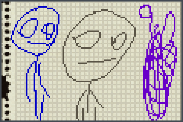 Art Blue Steram Pixel Art