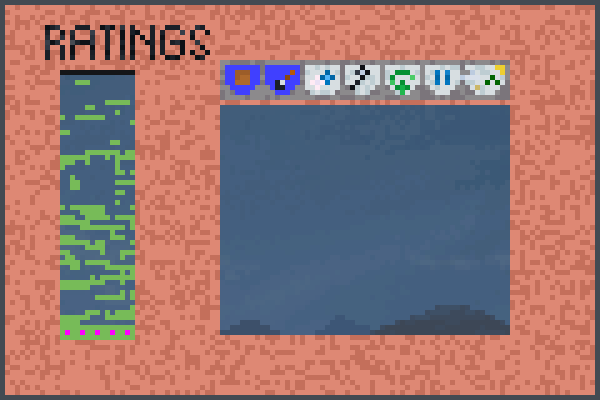 a mini sandbox Pixel Art