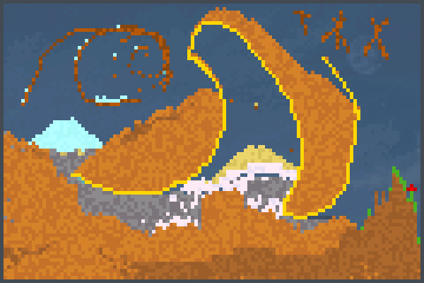 mega place Pixel Art