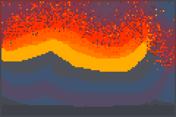  burningg Pixel Art