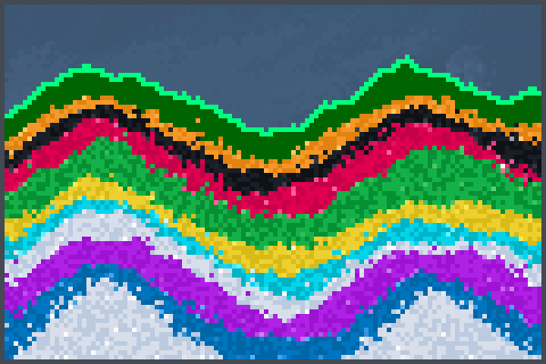 ARCO IRIS122344 Pixel Art