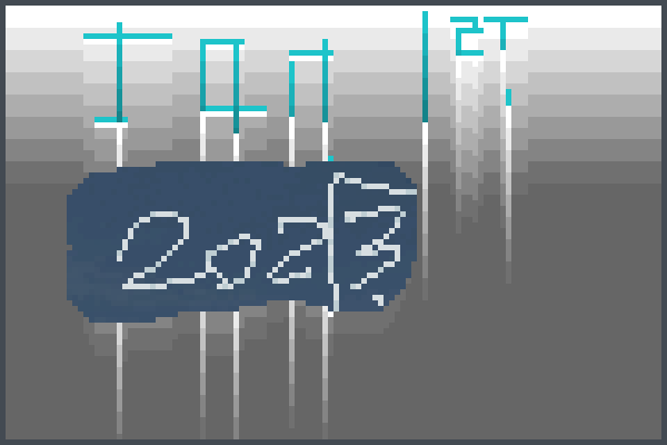 its 2023.!!!111 Pixel Art