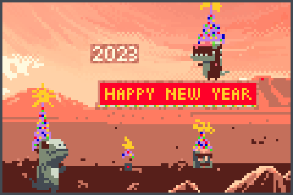  2023 Pixel Art