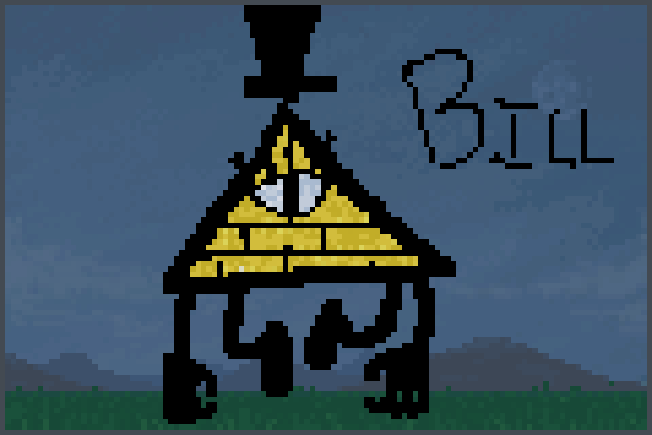 bill is chill Pixel Art