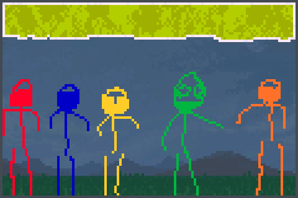 Acid 5 Player Pixel Art