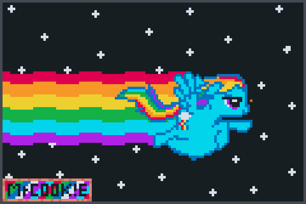 RainbowDashVore Pixel Art