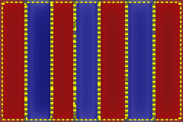 Circus Walls Pixel Art