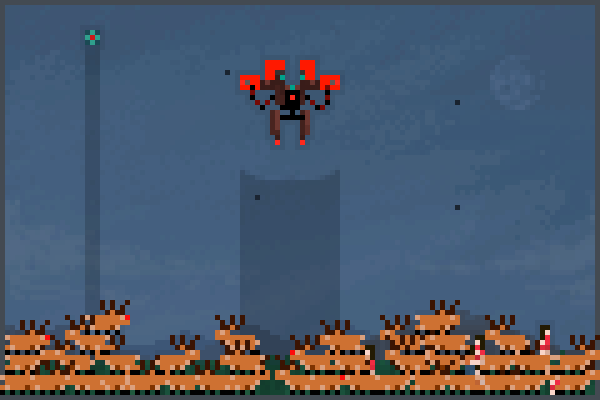 space killer 32 Pixel Art