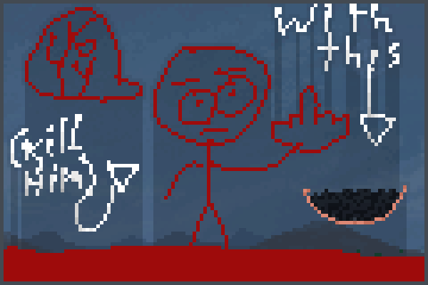 Kill Him !!!1!1 Pixel Art