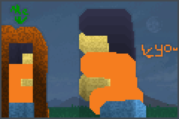 freinds!!1 Pixel Art