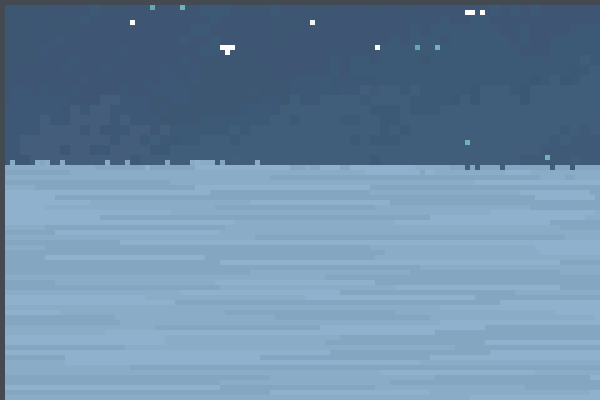 After Hurricane Pixel Art