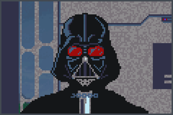 DaRk vader!!! Pixel Art