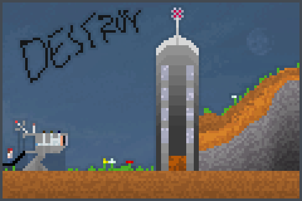 boom building Pixel Art