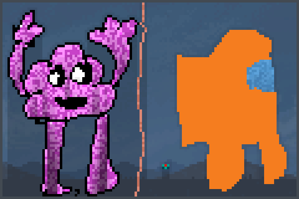 meet sussy Pixel Art