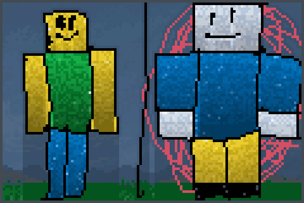 i choosed Pixel Art