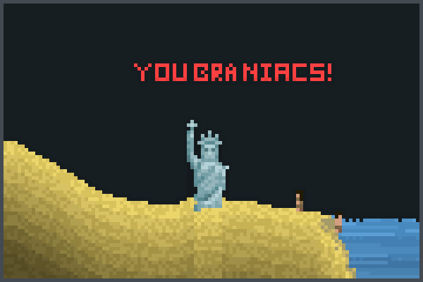 YOU BRANIACS!!! Pixel Art