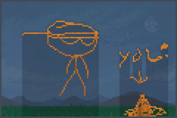 to a rude perso Pixel Art