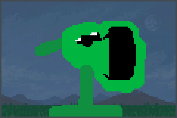 PvzPeashooter Pixel Art