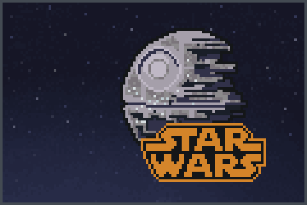 Starrr wars E6 Pixel Art