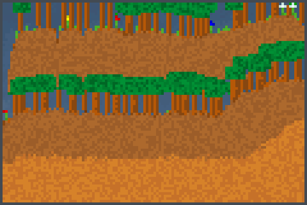  the trees! uwu Pixel Art