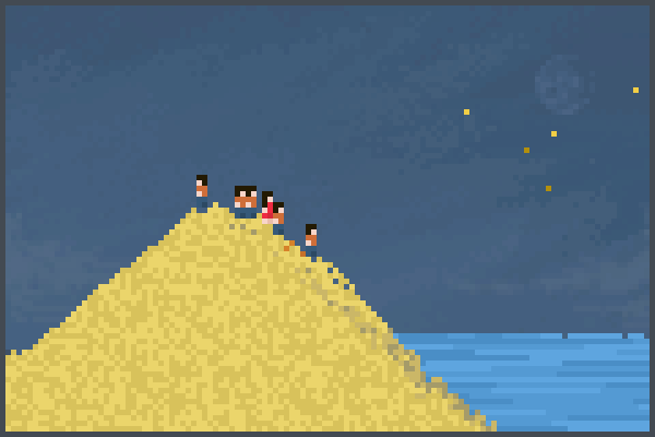 beach time!!!!! Pixel Art