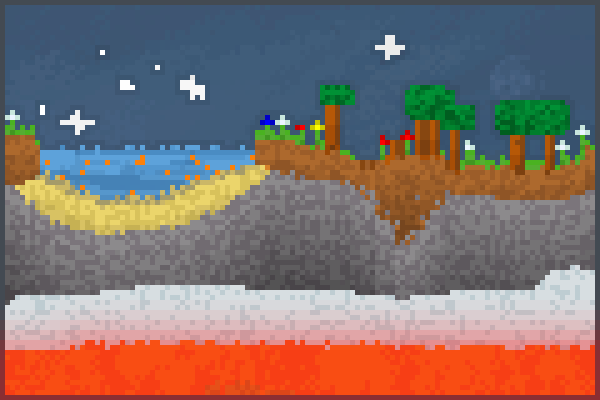 mundo realista Pixel Art