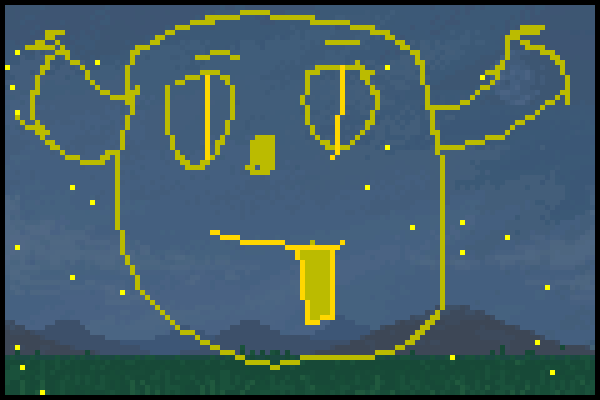 demon light Pixel Art