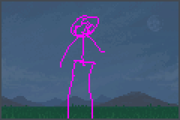 Multi Stickman Pixel Art