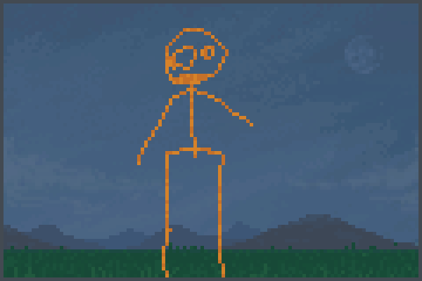 Soil Stickman Pixel Art