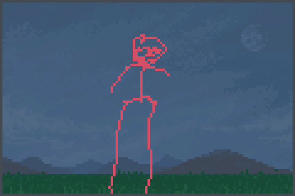 Note Stickman Pixel Art