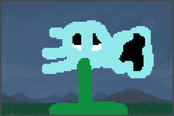 Pvz Snow Pea Pixel Art