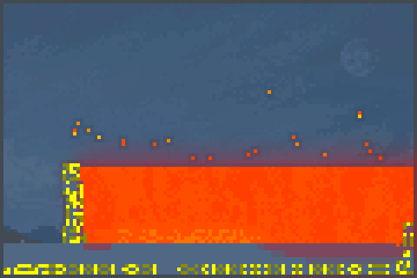 The Lava Pooll Pixel Art