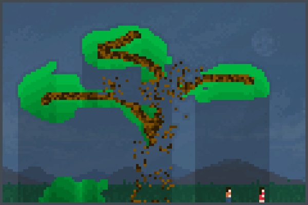 A Normal Tree Pixel Art