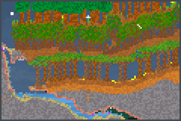    Tree Lands   Pixel Art