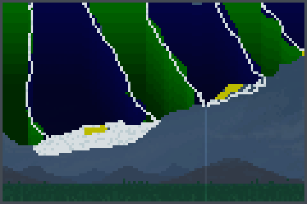 Gem and light s Pixel Art