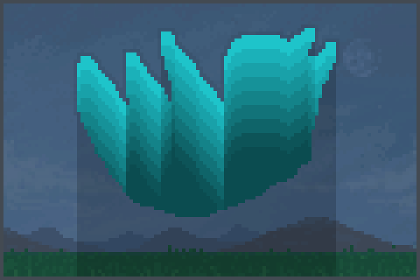 Da Twitter Logo Pixel Art