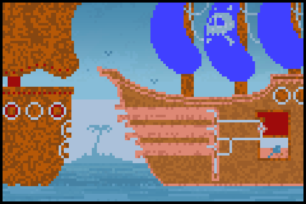 pirate vs pirat Pixel Art