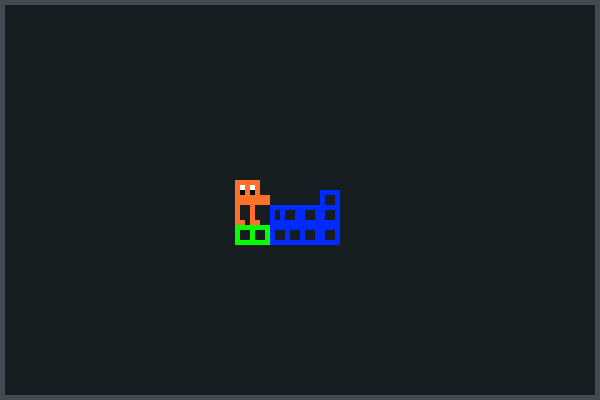 Qbert Classic Pixel Art