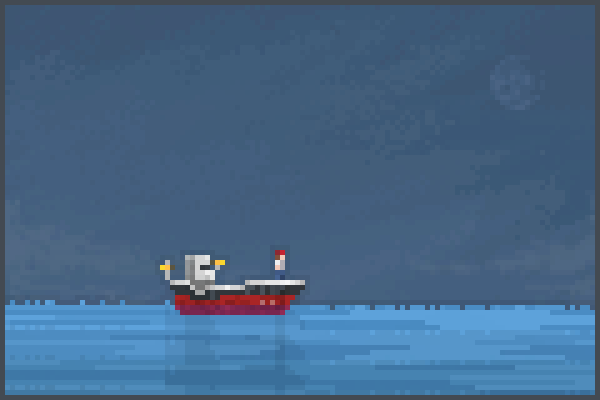 set to sea Pixel Art