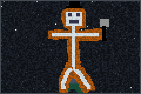 skeleto do fred Pixel Art