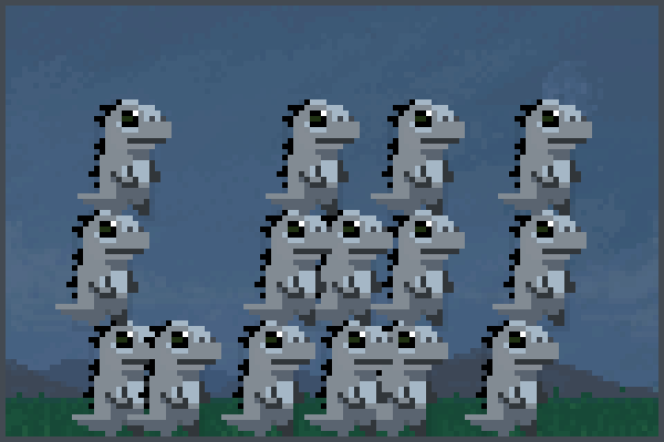 Haijira Clones Pixel Art