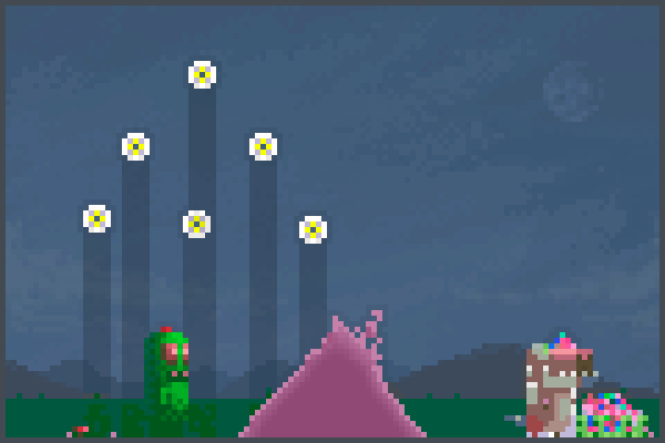 triangle of war Pixel Art