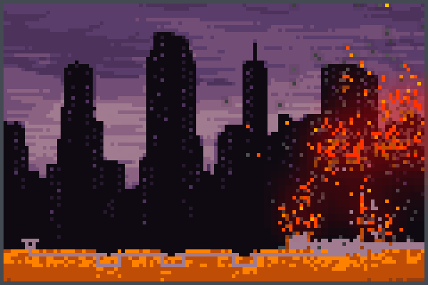 DEMO night Pixel Art